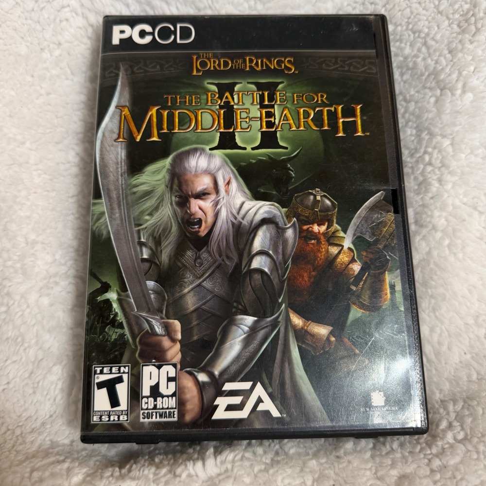 The Lord of the Rings Battle for Middle-Earth II PC CD-ROM 6 Discs EA Games 2006